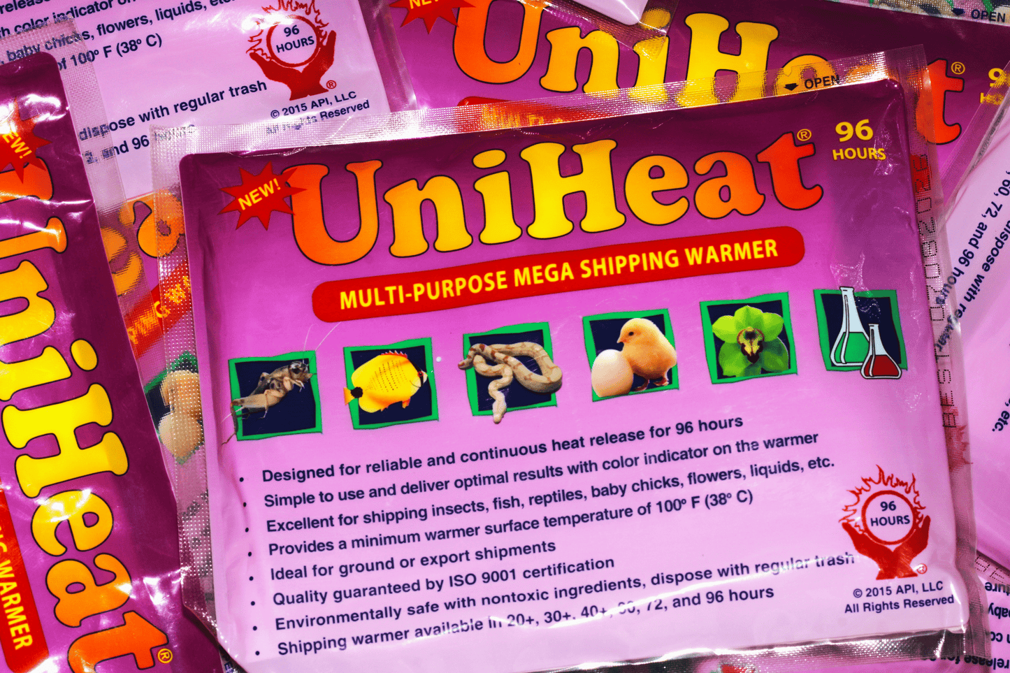 Heat Pack 96 hours + Thermal bubble Wrap (Needed during Cold Months)