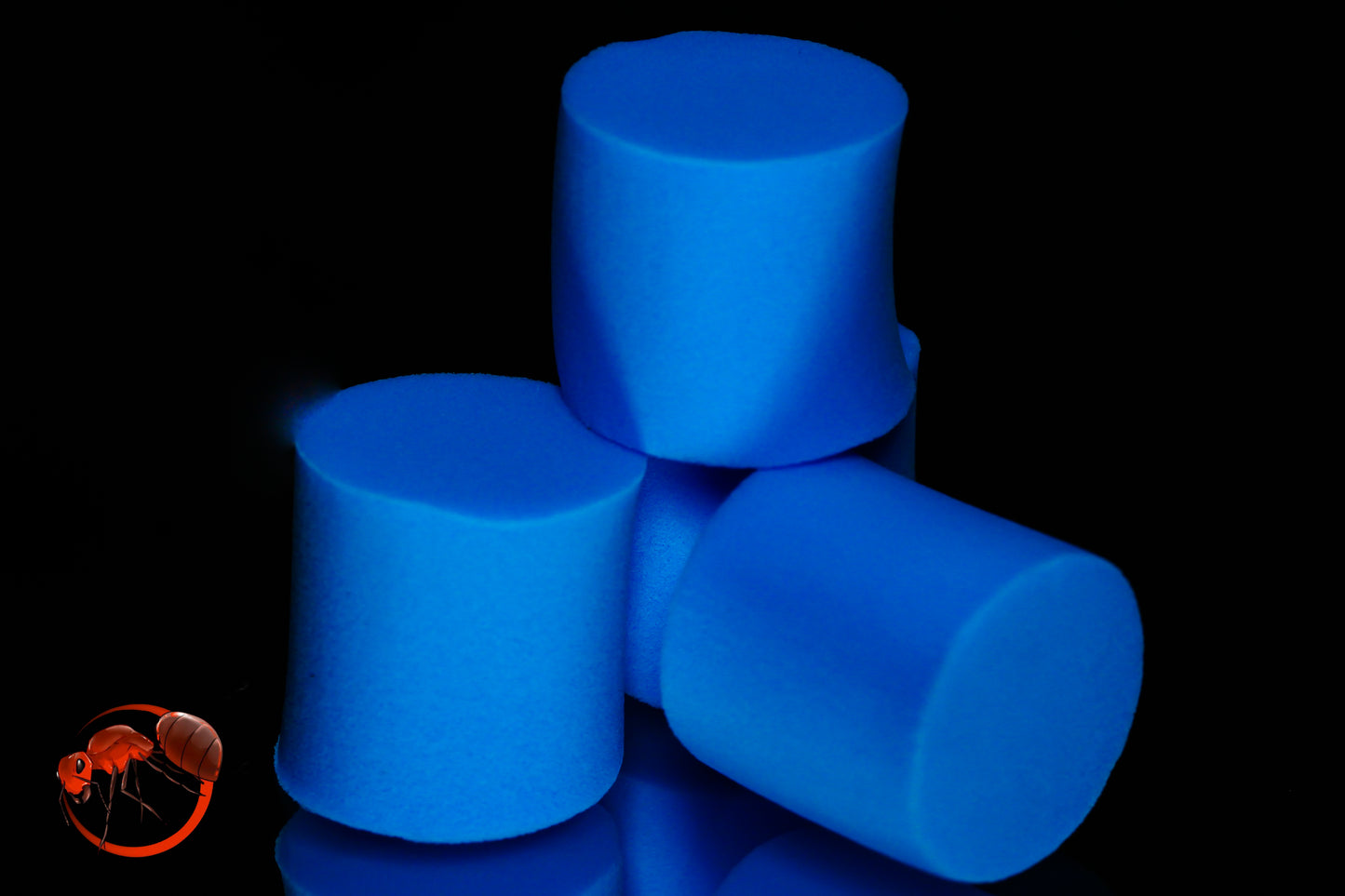 Blue PVA Test Tube Sponges (16mm tubes)